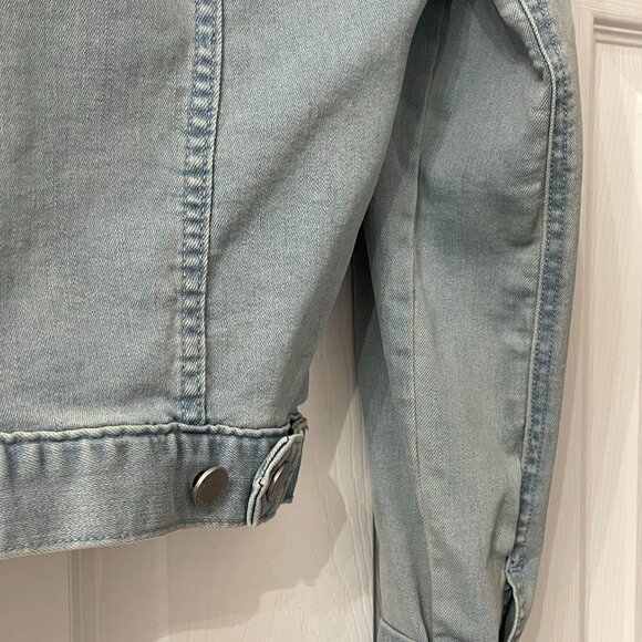CALVIN KLEIN JEANS Denim Button Up Jacket- Size Small - Picture 4 of 5